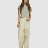 Womens * | Thrills Premium Ivy Mid Rise Pleated Pant Parchment