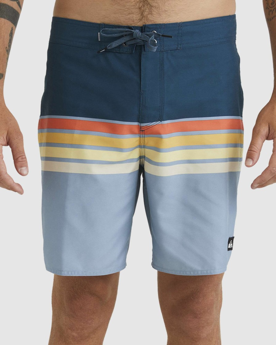 Mens * | Quiksilver Discount Sale Everyday Swell Vision 18 Majolica Blue