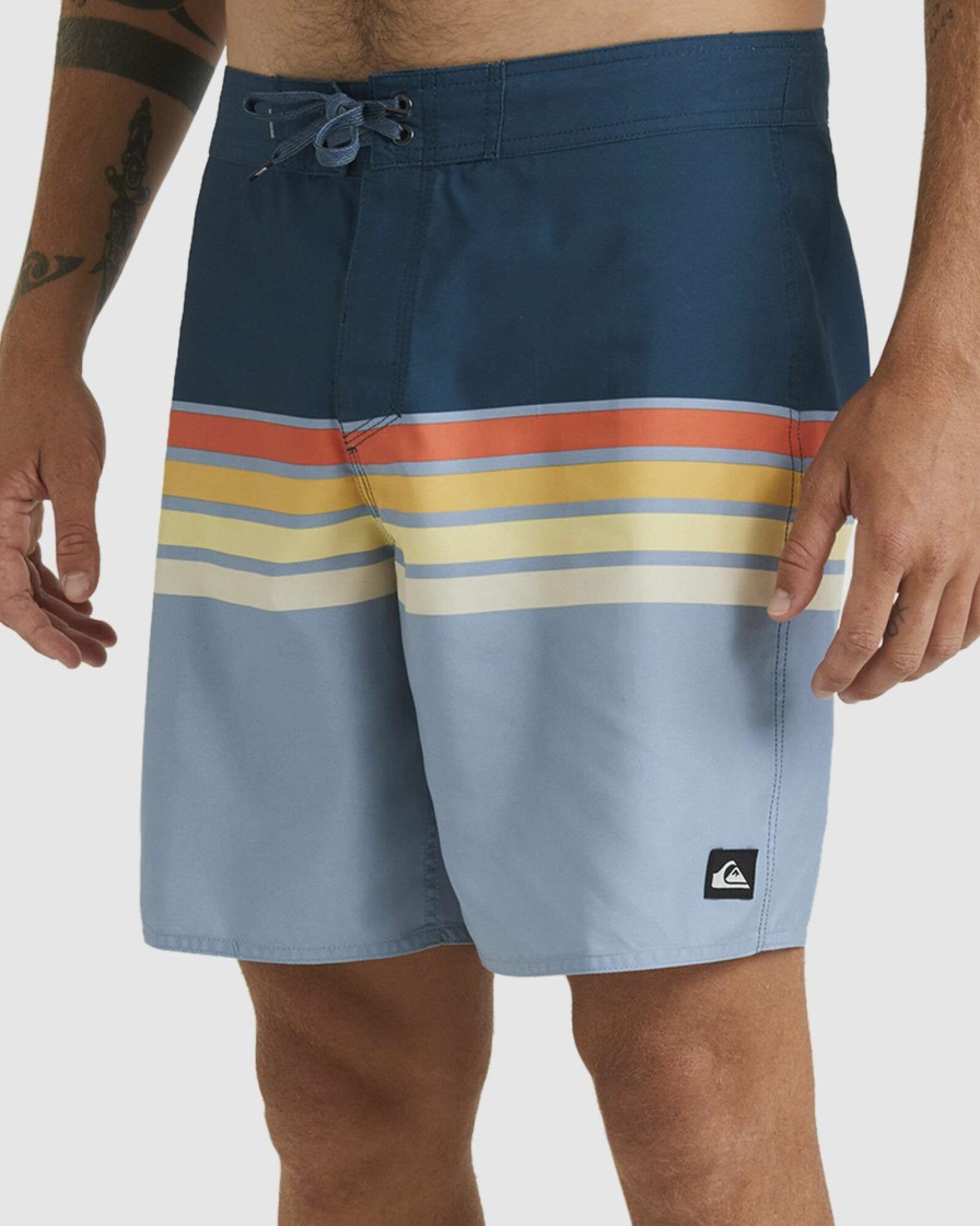 Mens * | Quiksilver Discount Sale Everyday Swell Vision 18 Majolica Blue