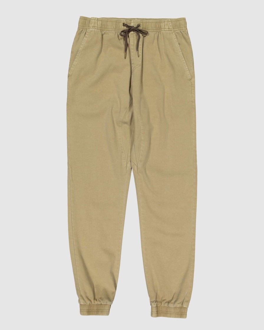 Mens * | Billabong Fashion Addict Elastic Pants Gravel