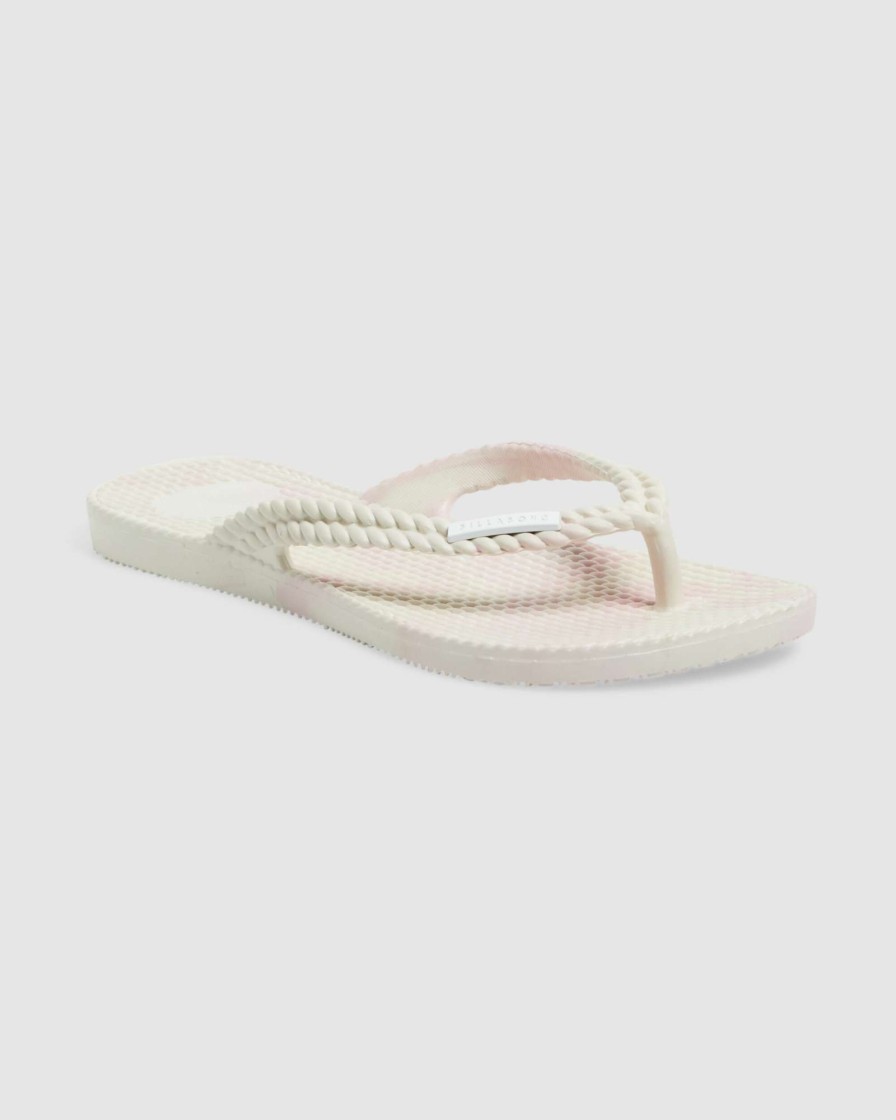 Girls * | Billabong Discounts Kicks Marble Thong Pink