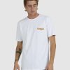 Mens * | Quiksilver Discount Sale Ocean Bed Ss White