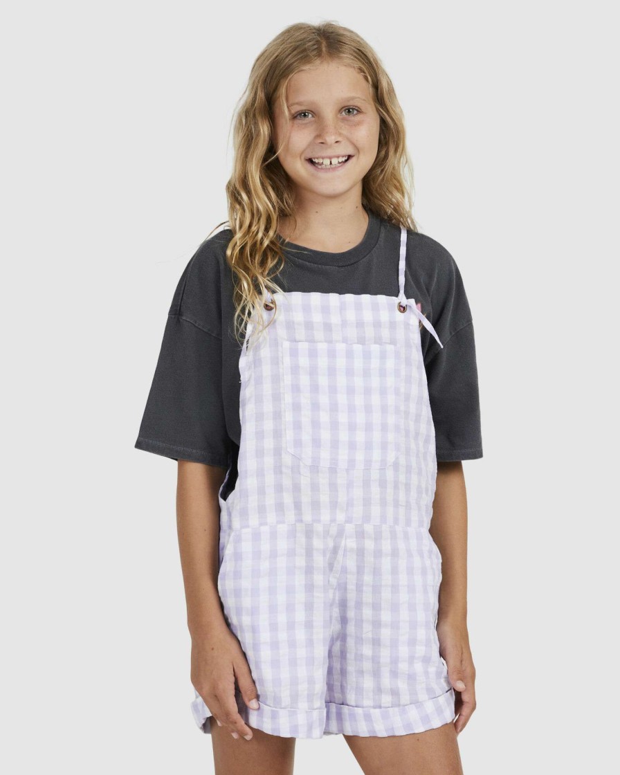 Girls * | Billabong Discounts Montana Onesie Lilac