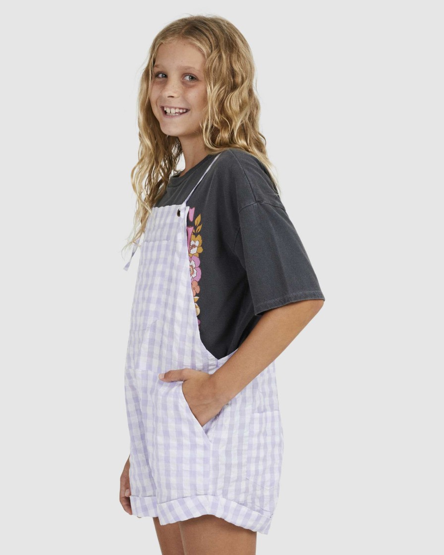 Girls * | Billabong Discounts Montana Onesie Lilac