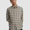 Mens * | Thrills Fashion Regiment Flannel Tan