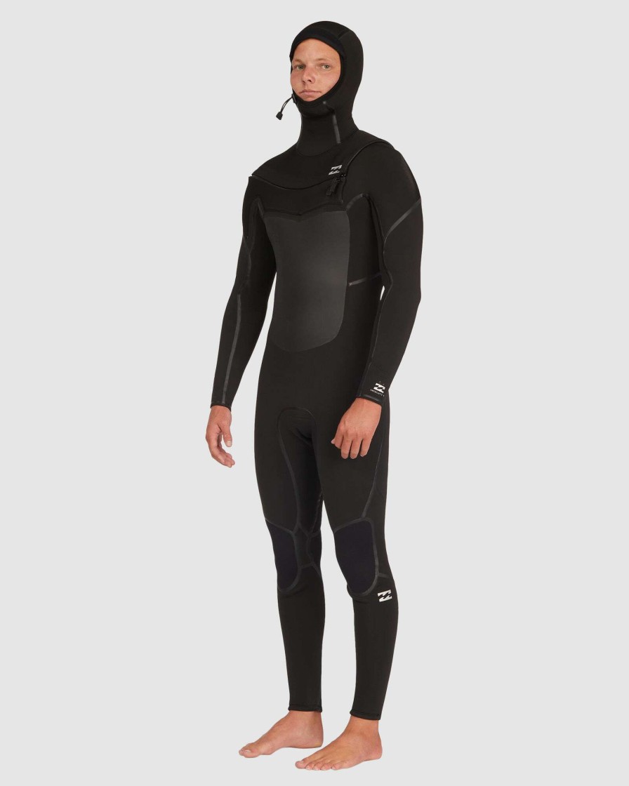 Wetsuits * | Billabong Best Price 504 Absolute Plus Cz Hood Full Black