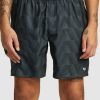 Mens * | Rvca Premium Yogger Iv Short 17 Black Blur