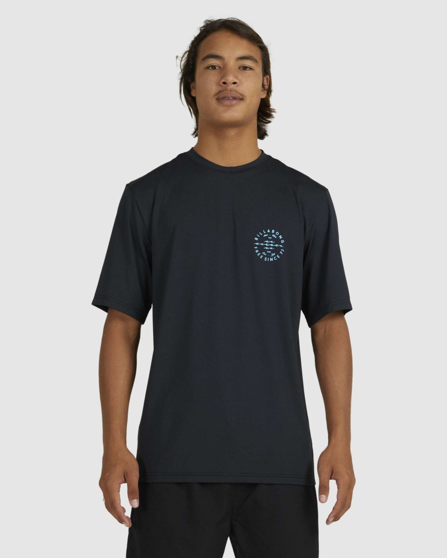 Mens * | Billabong Promotions Big Wave Daz Lf Ss Black