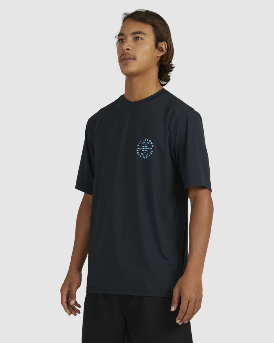 Mens * | Billabong Promotions Big Wave Daz Lf Ss Black