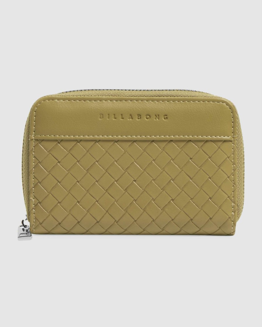 Womens * | Billabong Clearance Sale Brick Lane Wallet Hemp