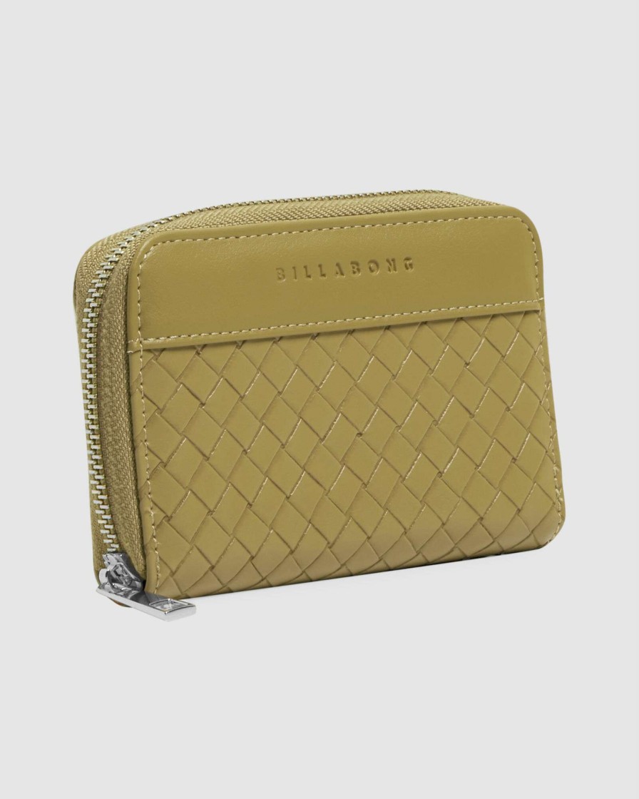 Womens * | Billabong Clearance Sale Brick Lane Wallet Hemp