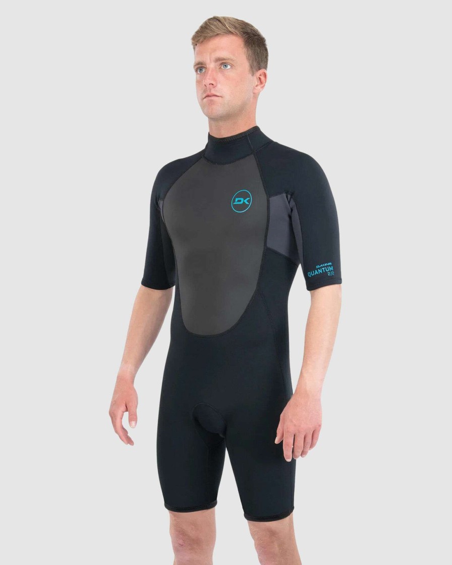 Wetsuits * | Dakine Outlet Quantum 2/2 Bz Springsuit F/L Black/Grey