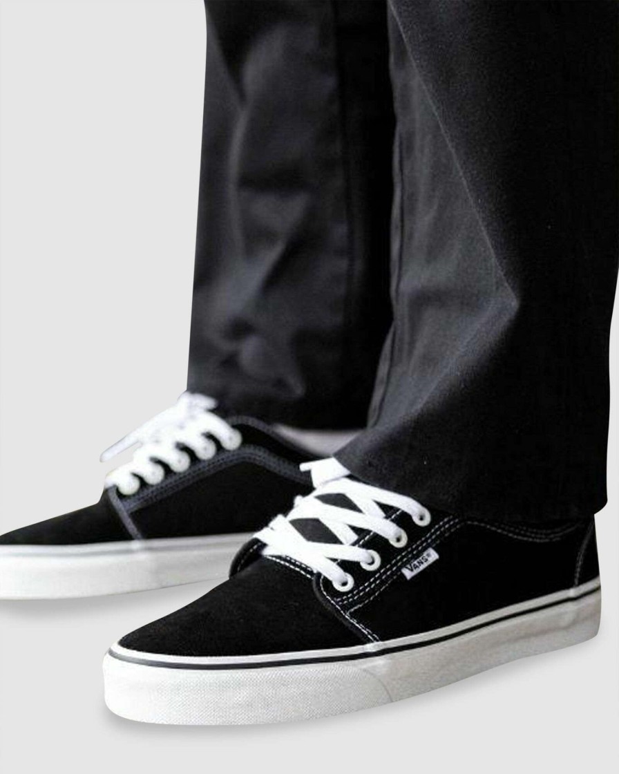 Mens * | Vans Popular Skate Chukka Low Black/White