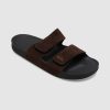 Mens * | Quiksilver Bestsellers Rivi Leather Double Adjust Brown/Black/Brown