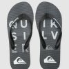 Mens * | Quiksilver Bestsellers Molokai Stacked Black 1