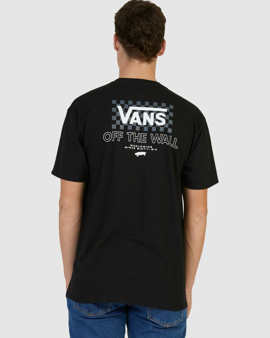 Mens * | Vans Sale Online Checker Dna S/S Black