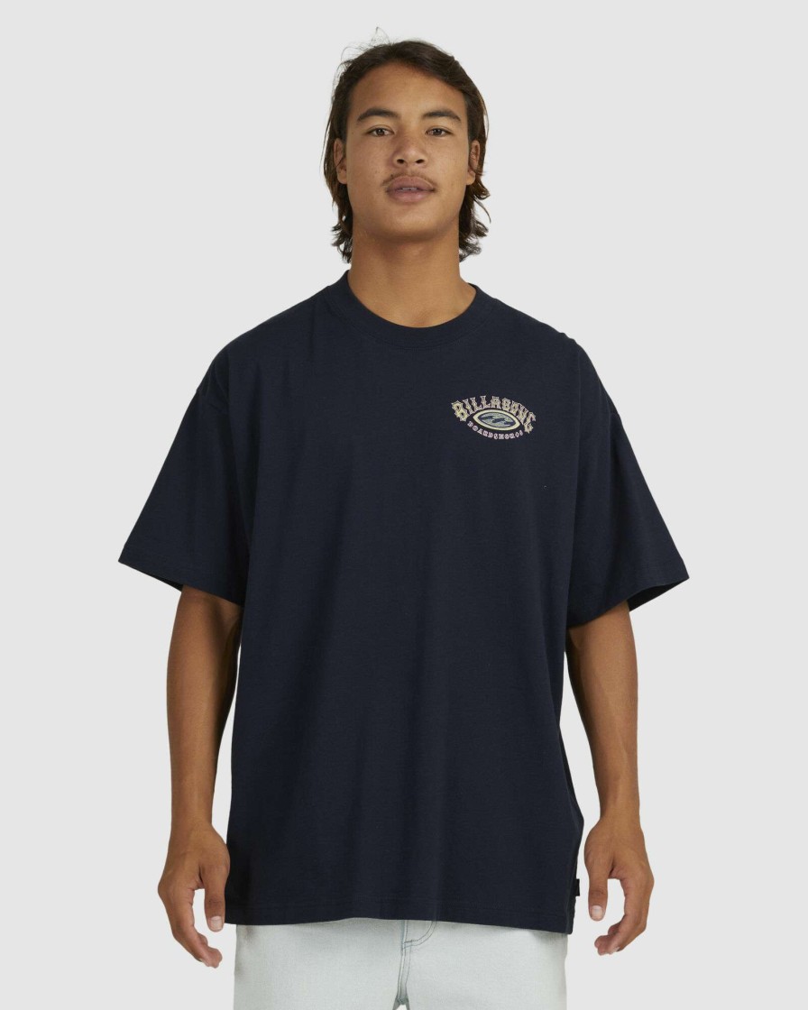 Mens * | Billabong Best Quality Neon Tribe Ss Navy