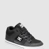 Boys * | Dc Shoes Discount Online Pure Mid Black/White