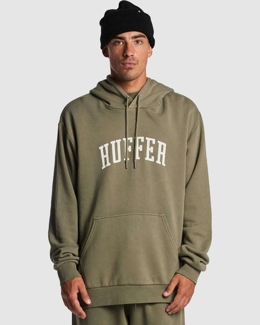 Mens * | Huffer Promotions True Hood 350/Freshman Khaki