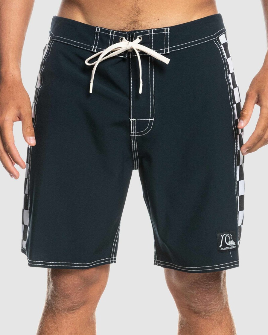 Mens * | Quiksilver Discount Sale Mens Original Arch 18 Boardshorts Black