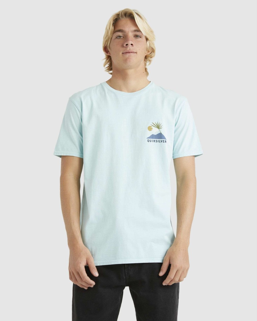 Mens * | Quiksilver Quality Guarantee New Tribe Ss Angel Blue