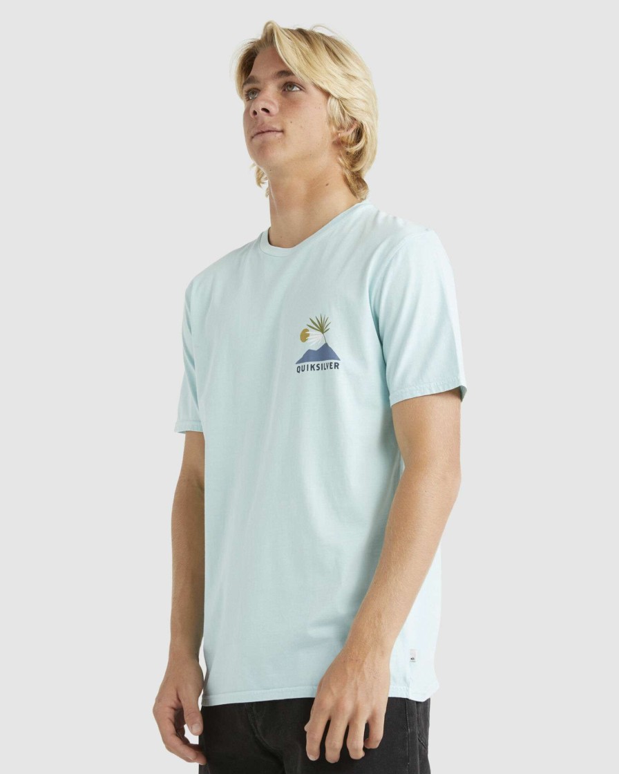 Mens * | Quiksilver Quality Guarantee New Tribe Ss Angel Blue