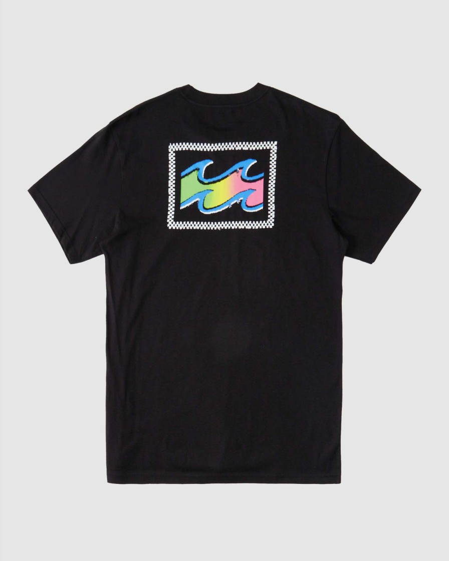 Boys * | Billabong New Arrivals Crayon Wave Ss Black