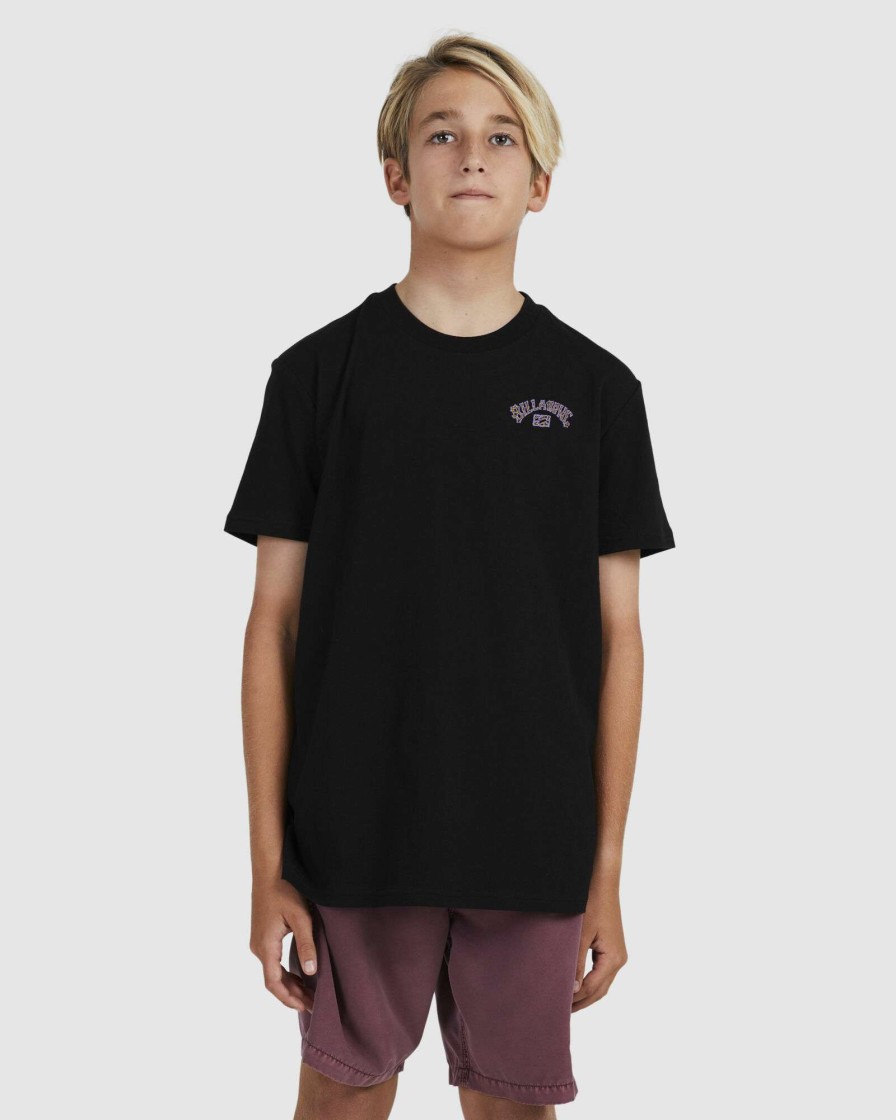 Boys * | Billabong Premium Boys Vintage Arch Ss Black