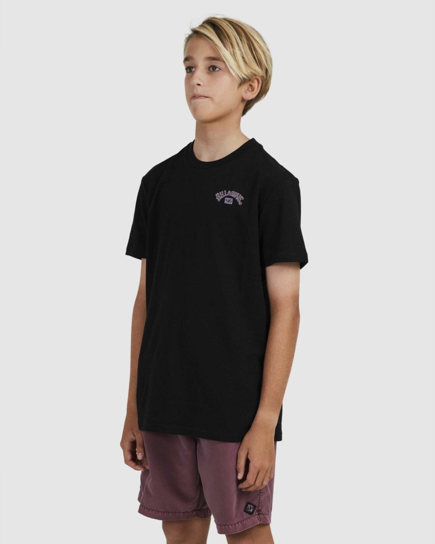 Boys * | Billabong Premium Boys Vintage Arch Ss Black