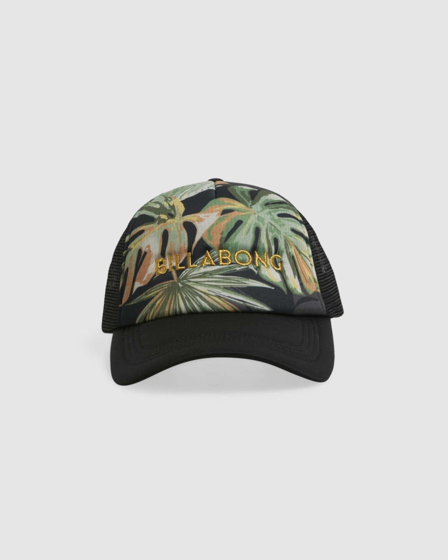 Womens * | Billabong Limited Edition Tropicana Trucker Black