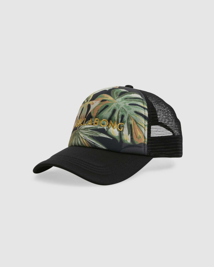 Womens * | Billabong Limited Edition Tropicana Trucker Black