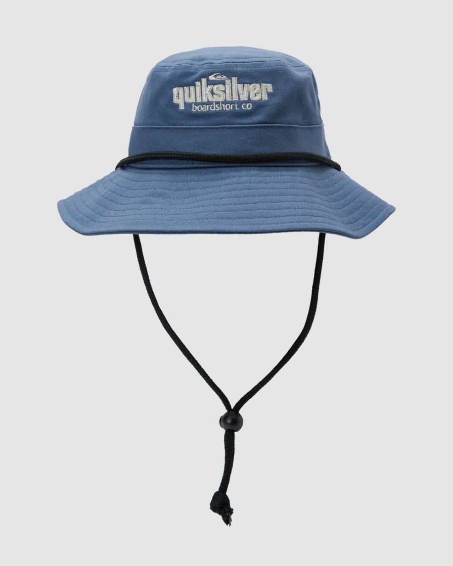 Boys * | Quiksilver Discount Online Sandbar Bucket Youth Midnight Navy