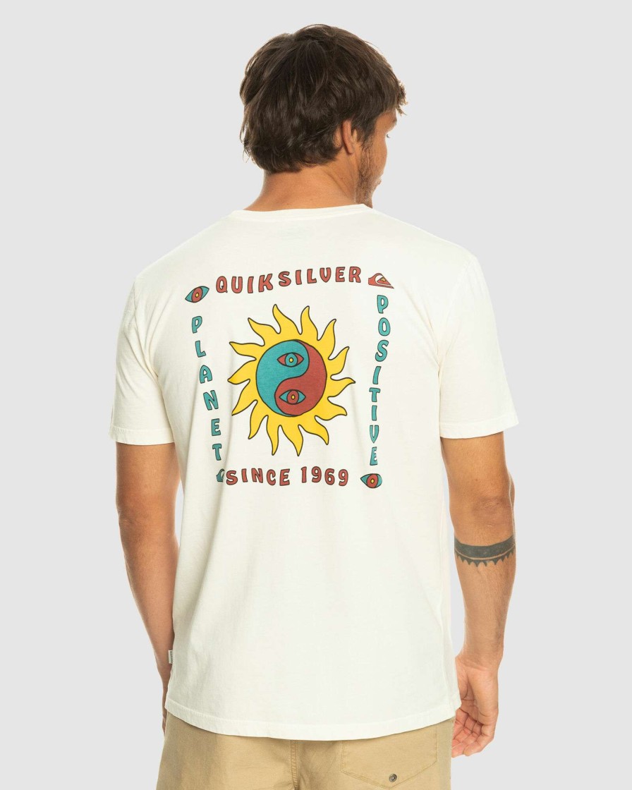 Mens * | Quiksilver Best Sale Planet Positive Ss Birch