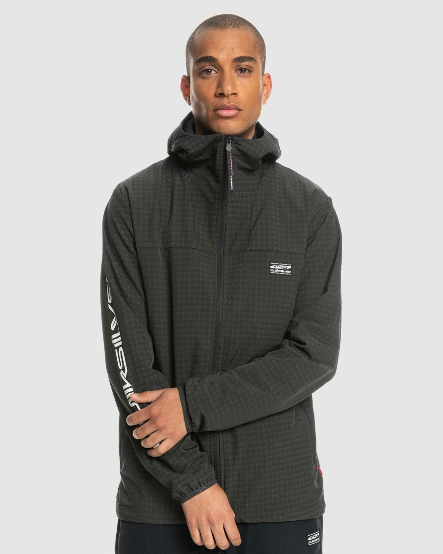 Mens * | Quiksilver Best Price The Endurance Hoody Phantom