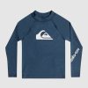 Boys * | Quiksilver Discount Online All Time Ls Boy Navy Blazer Heather