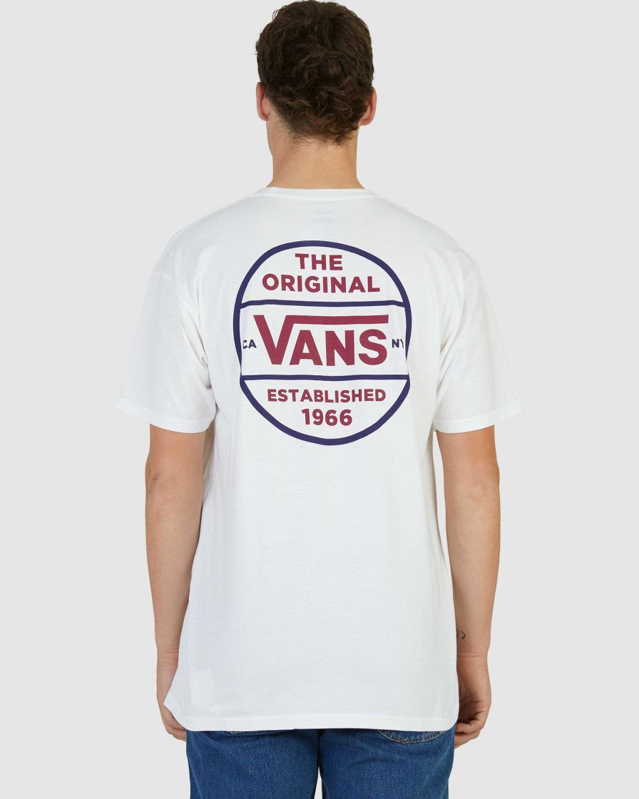 Mens * | Vans Excellent Authentic Original S/S White