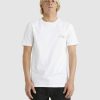 Mens * | Quiksilver Premium Quik Totem Ss White