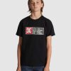 Boys * | Dc Shoes Best Sale Dc Density Zone Ss Boy Black/Racing Red