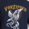 Mens * | Vonzipper Promotions Resident Eagle Ss Tee Midnight