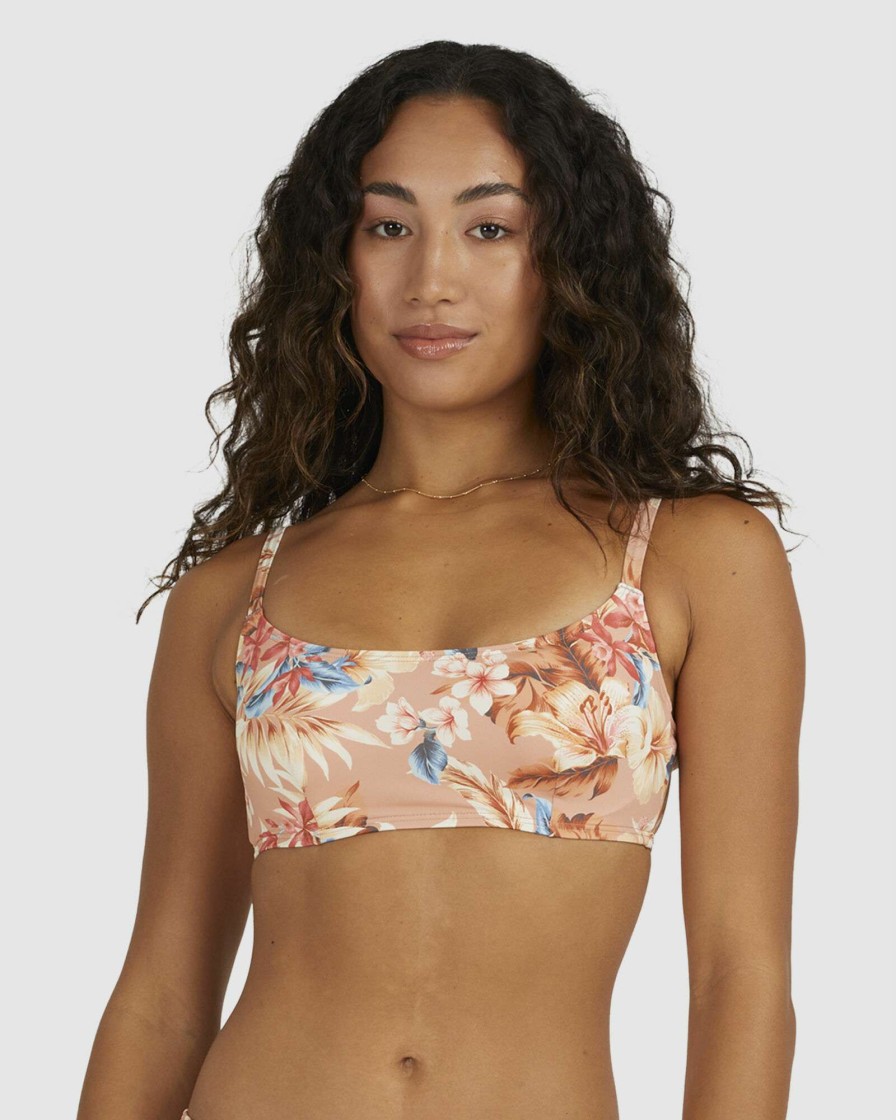 Swimwear * | Billabong Discount Sale Shady Days Mia Dd Bralette Coral