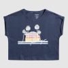 Girls * | Roxy Quick Delivery Girls 4-16 Be Good T-Shirt Mood Indigo