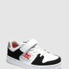 Boys * | Dc Shoes Bestsellers Manteca 4 V Black/White/Red