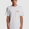 Mens * | Huffer Premium Mens Sup Tee/Citrone White